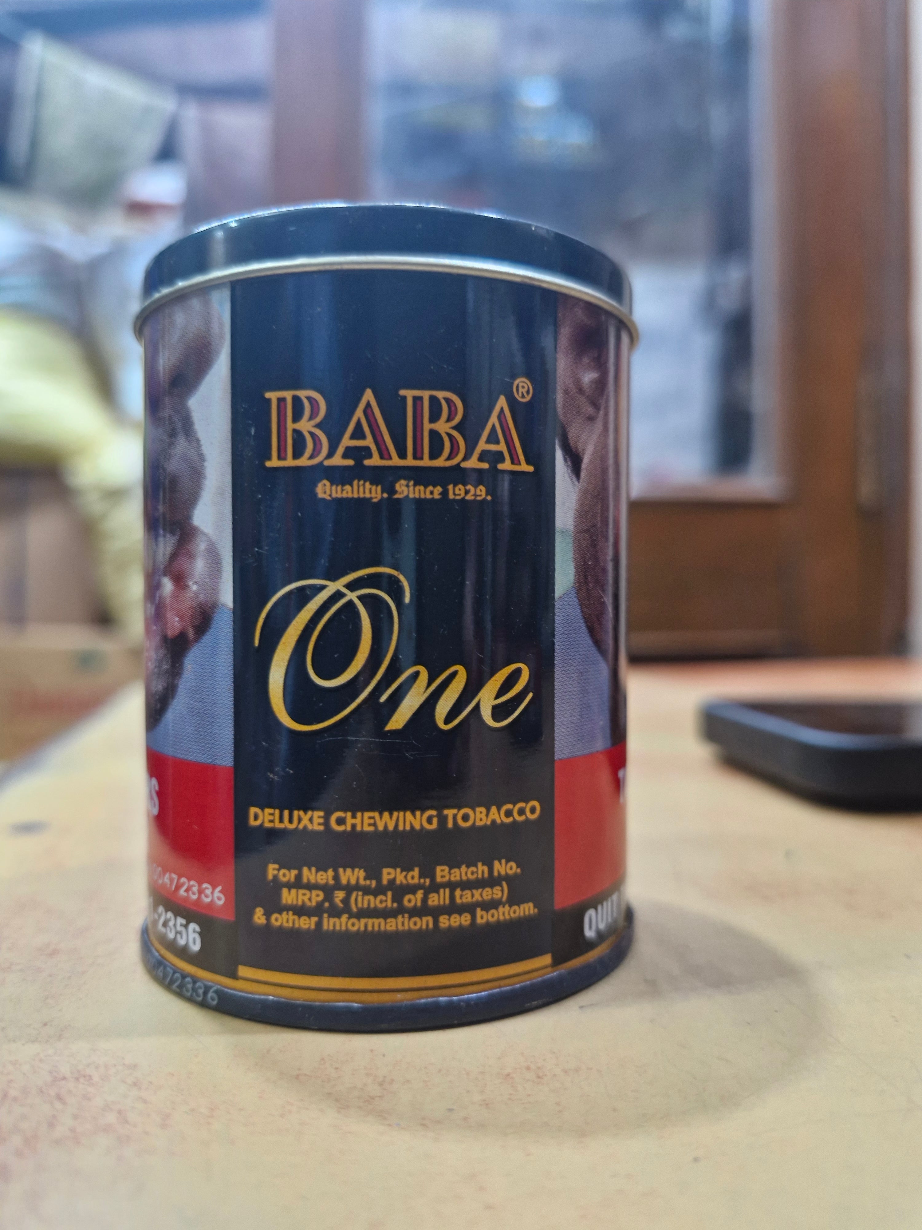 Baba One Deluxe Chewing Tobacco - 40g | Premium Quality Indian Gutkha