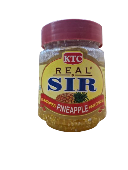 KTC Real Sir Pineapple Pan Chutney - 200G | Authentic Indian Flavor