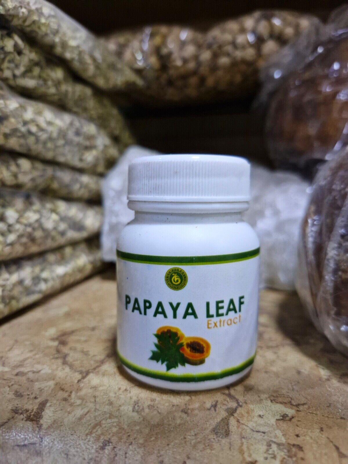 Organic Papaya Leaf Extract - 60 Tablets | Boosts Platelet Production & Immunity
