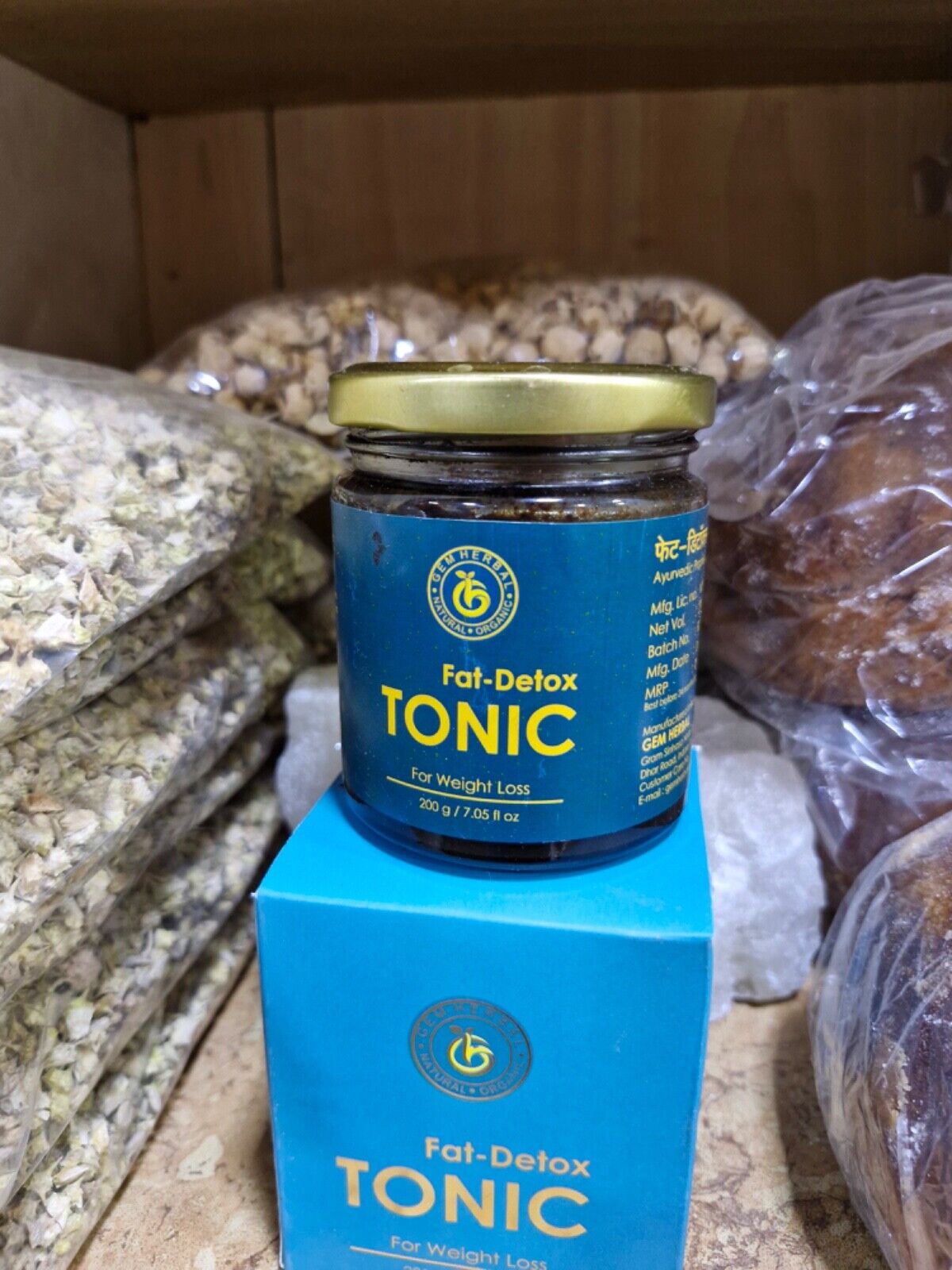 Organic Fat Detox Tonic | 200 Gms | Burn Fat & Boost Metabolism | Reduce Weight