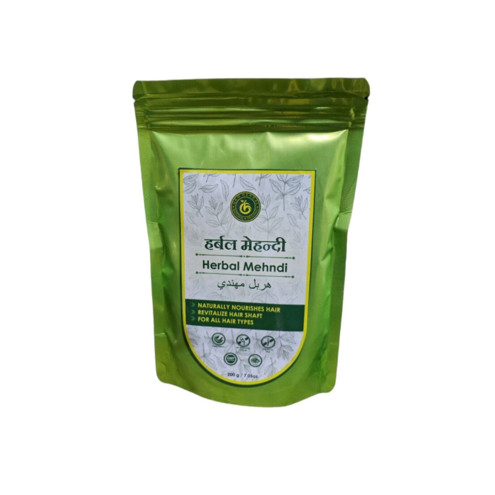 Herbal Ayurvedic Mehendi Henna Powder - 200 g | Natural Hair Colour | Free Shipp