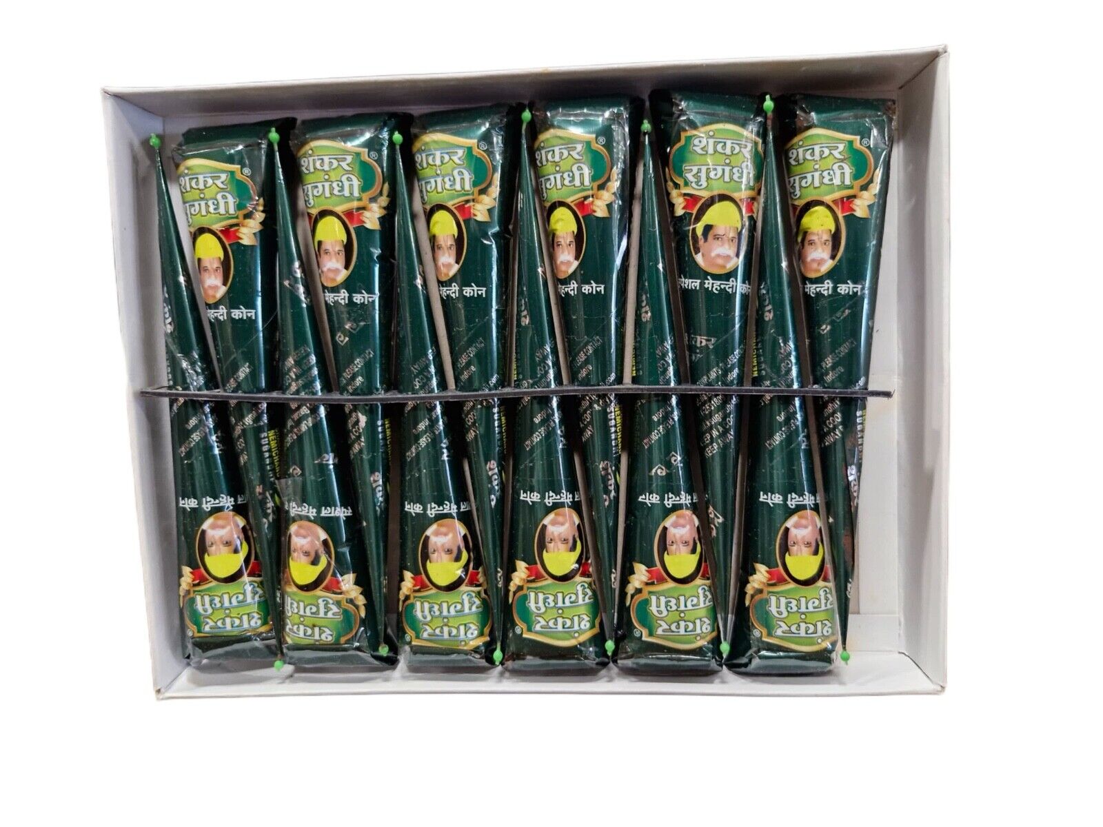 Herbal Mehendi Heena/Henna Cones | Pack of 12 | Temporary Tattoo | Toxins Free