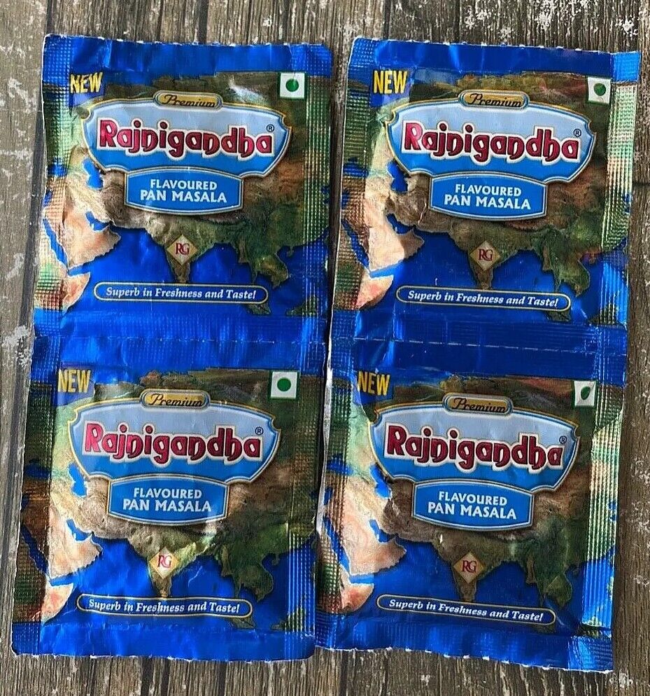 Authentic Rajnigandha Pan Masala | Pack of 54 | 4g Each | Premium Quality