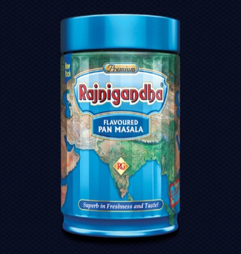 Rajnigandha Flavored Pan Masala – 10 Cans, 100g Each, Fresh Pack, Organic, Caffeine & Gluten Free, Made In India