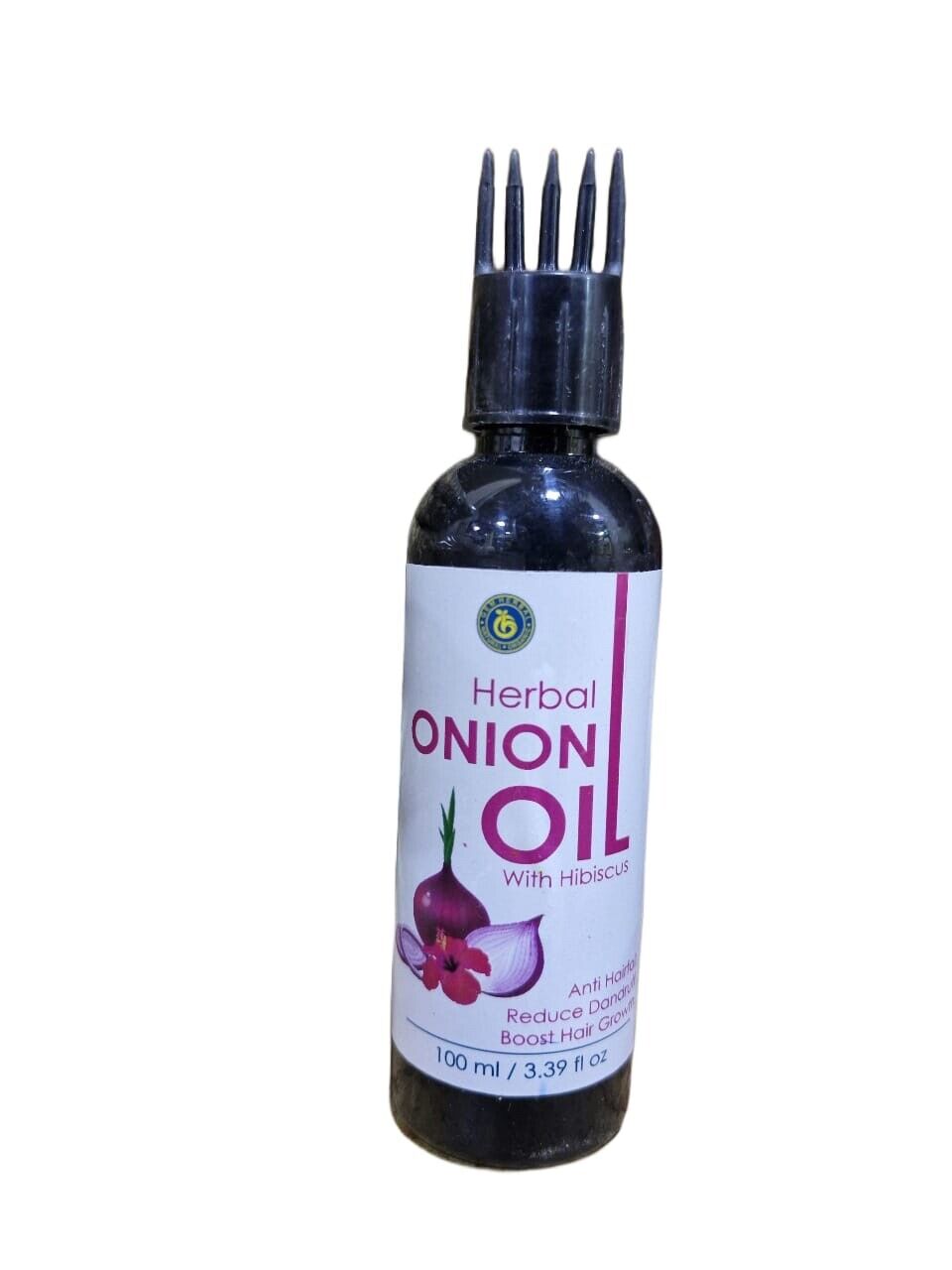 Authentic Herbal Onion Oil - 100 ML | Nourishing Oil for Hair Growth & Strength