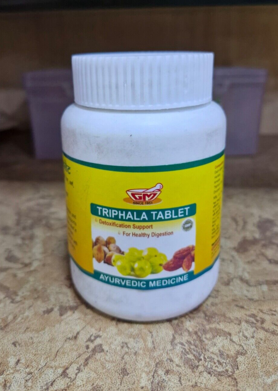 Herbal Ayurvedic Triphala Tablets 300 |  Healthy Digestion & Colon Cleansing