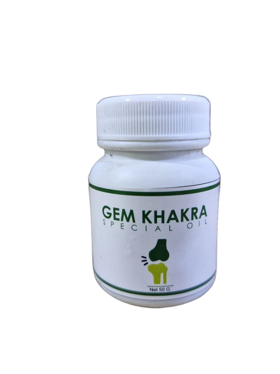 Organic Gem Khakra Special Pain-Relief Oil - 50 Gms | Herbal Remedy for Pain