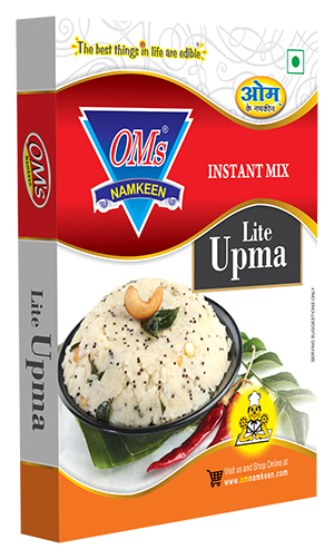OMs Namkeen Lite Upma Instant Mix | Quick & Healthy 200G - Alchemy Tradex